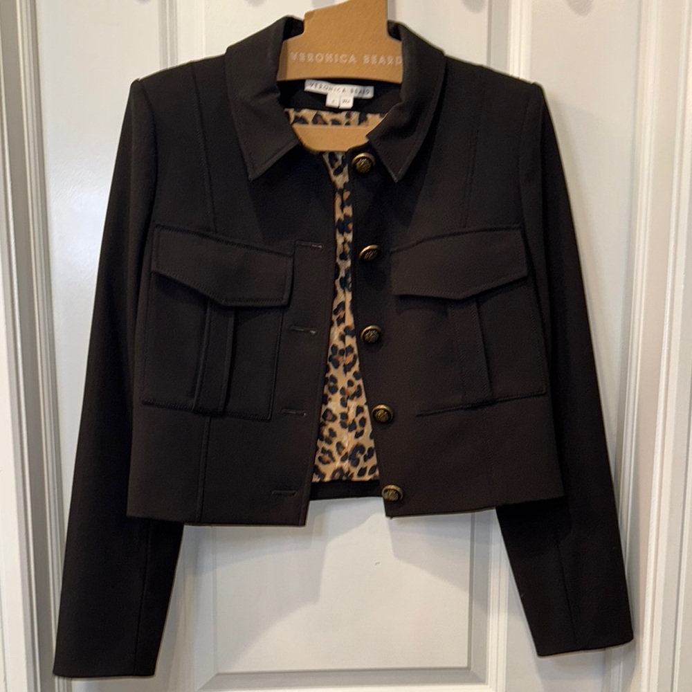 Veronica Beard Black Women's Jacket Size 8